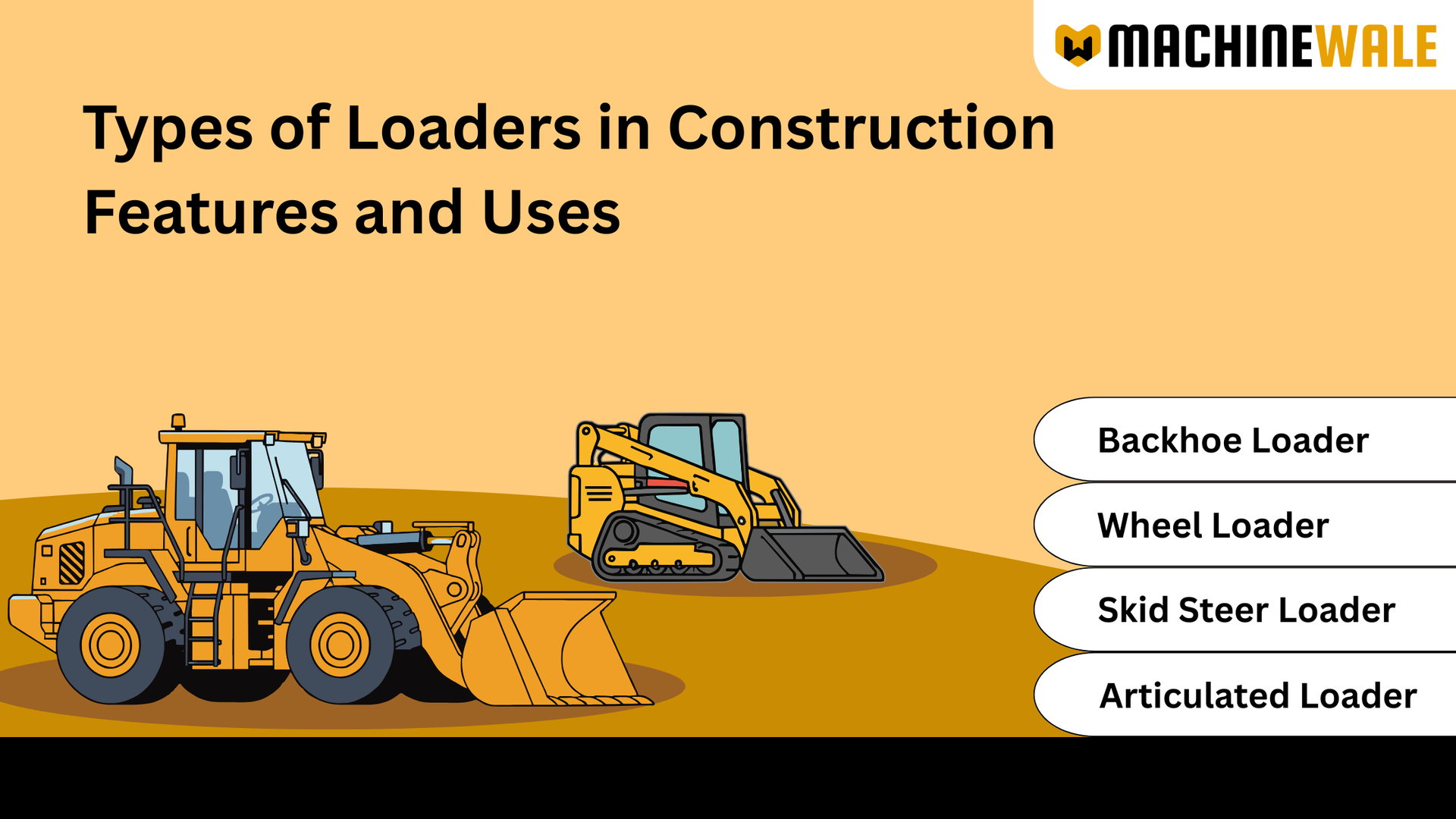 Types of loaders in construction